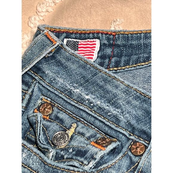 Authentic True Religion Jeans| Joey size 28 inch | boot cut low rise - Picture 4 of 13